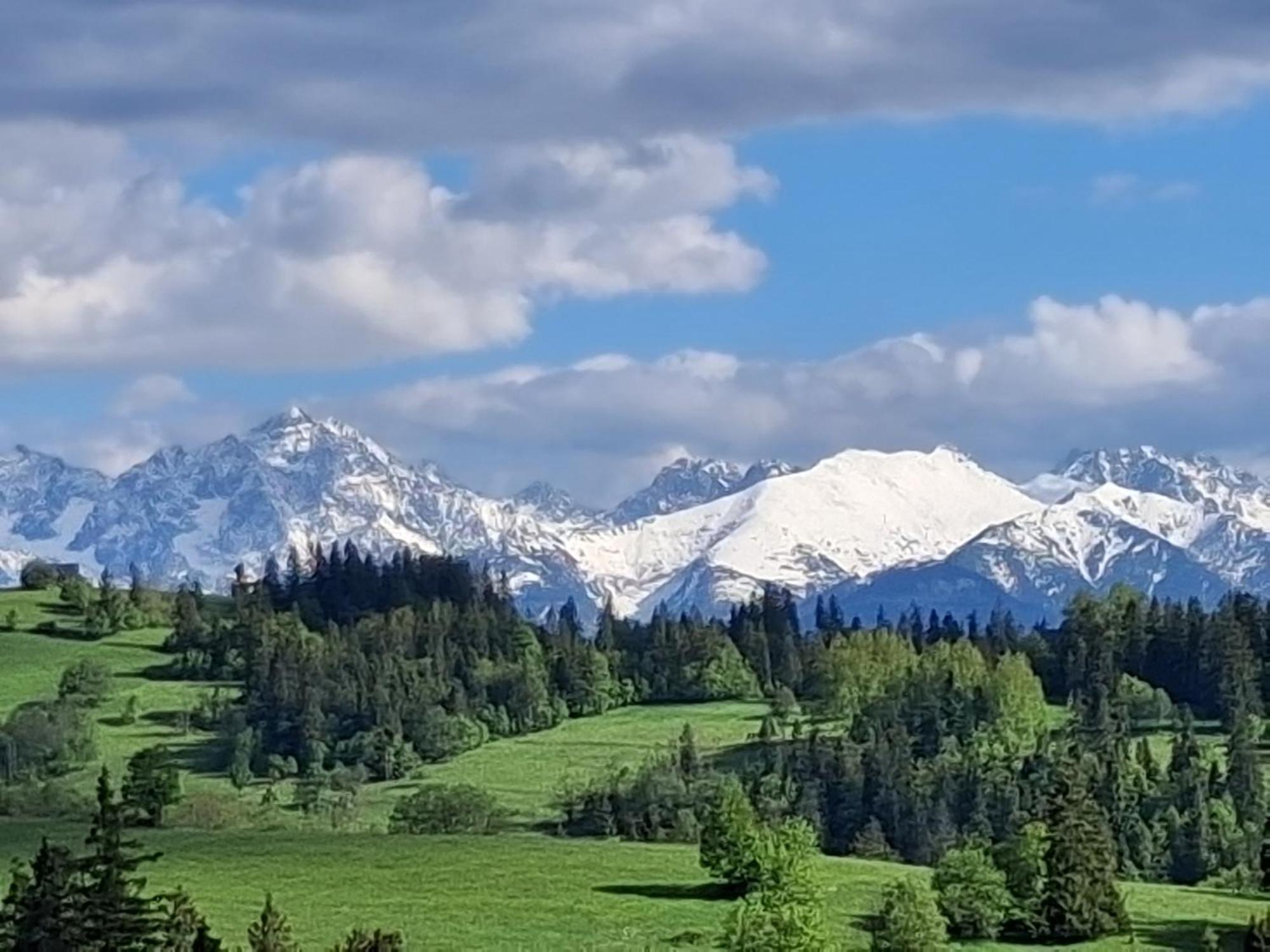 Dom Z Widokiem Na Wierchy - Panorama Na Tatry - Traditional Folk House Gliczarów Exterior foto